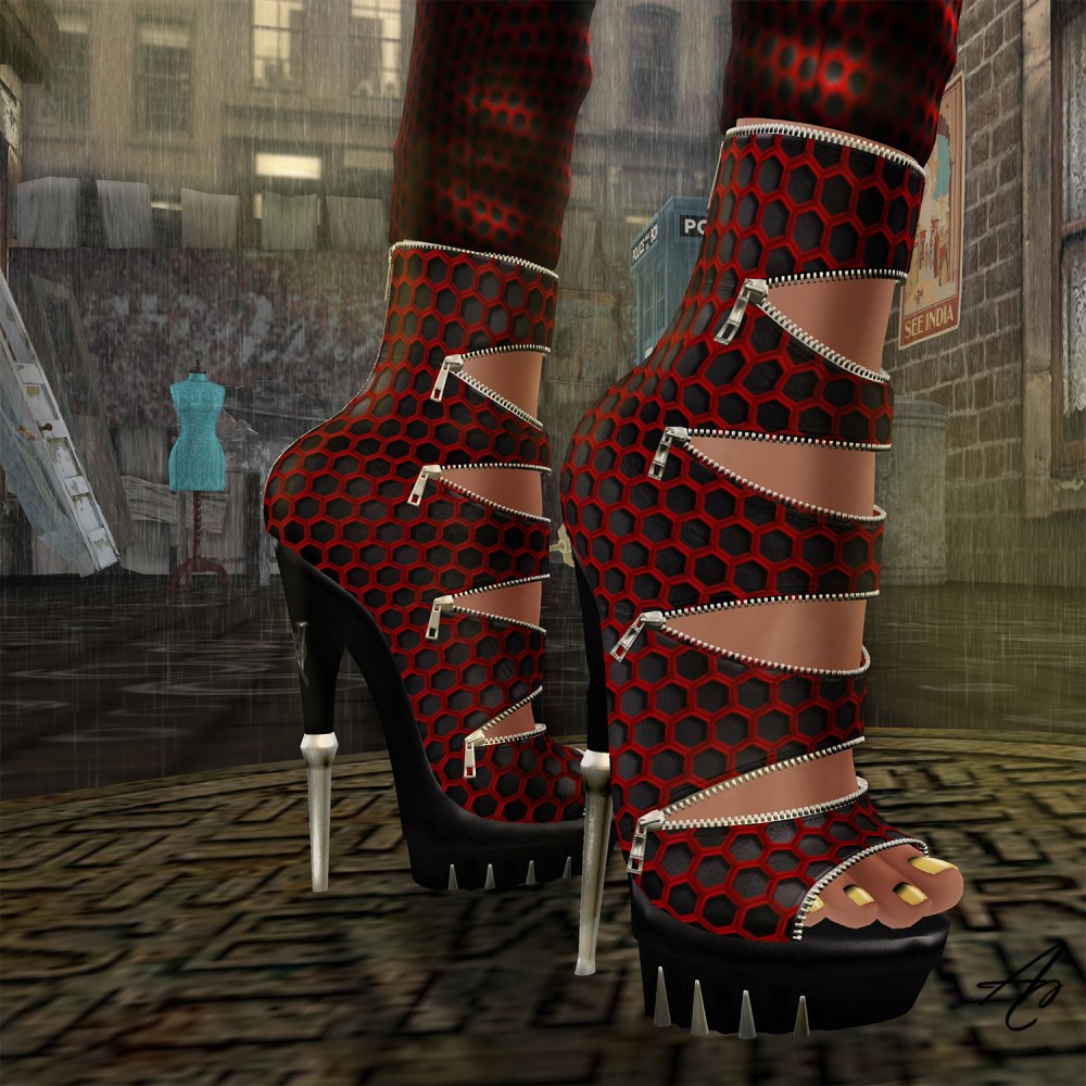 WW Ripley's Red heels GG 1