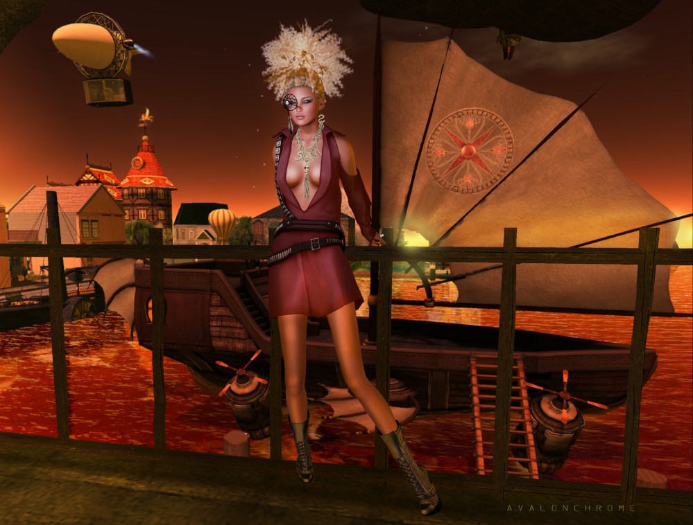 Airship Sunset Full 2