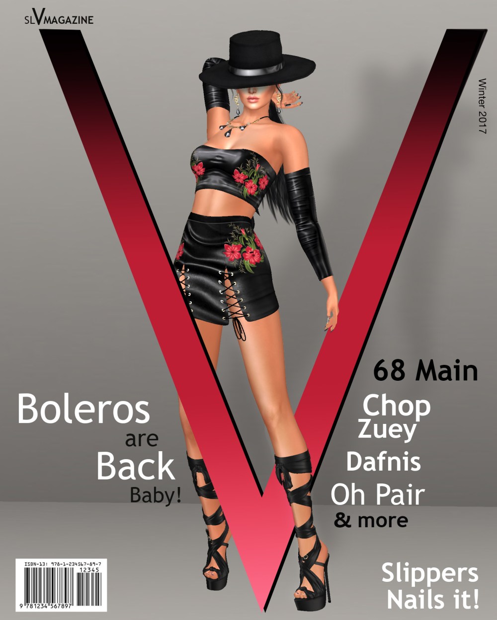 Magazine Cover Two BW